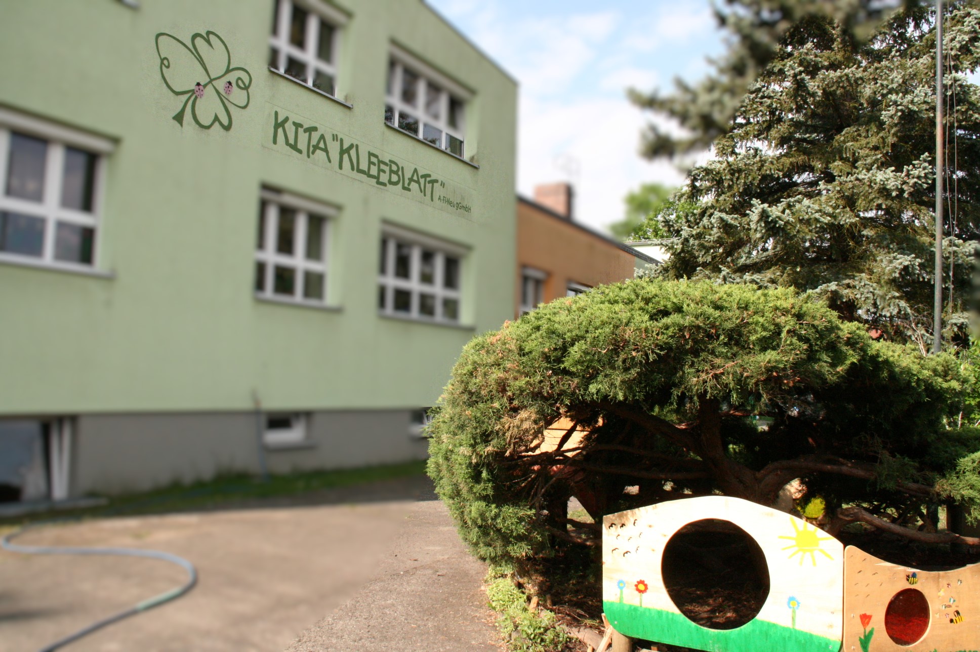 Außenansicht Haus im Zentrum